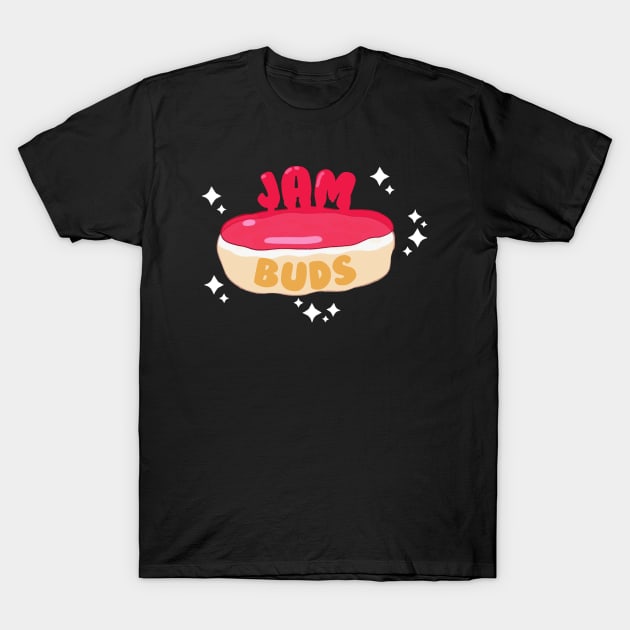 Jam Buds! T-Shirt by clemtalope